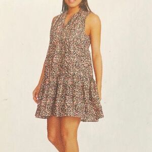 NWT BB DAKOTA STEVE MADDEN Women’s Floral Tiered Short Sundress NWT XXL